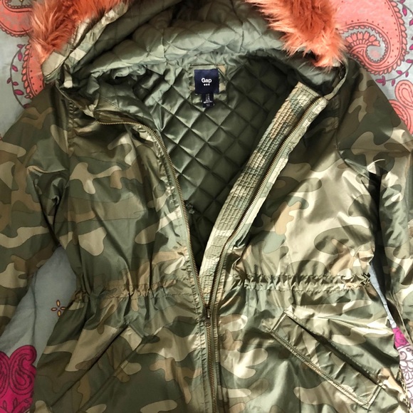gap camo jacket womens